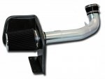 2010 Chevy Avalanche Aluminum Cold Air Intake System with Black Air Filter