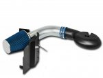 2001 Dodge Durango V8 Cold Air Intake with Heat Shield and Blue Filter