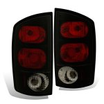 2003 Dodge Ram 2500 Black Smoked Custom Tail Lights