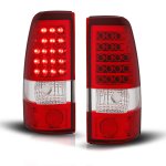 2001 Chevy Silverado 2500HD LED Tail Lights Red and Clear