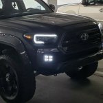 2016 Toyota Tacoma Quad LED Fog Lights Kit