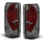 1996 Ford F150 Smoked Custom Tail Lights