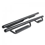 2014 Chevy Silverado Crew Cab Off Road Steps Nerf Bars Black Oval