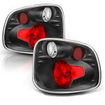 Ford F150 Flareside 1997-2000 Black Custom Tail Lights