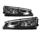 Nissan 240SX 1997-1998 Black Euro Headlights