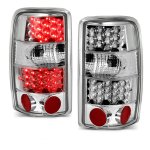 GMC Yukon Denali 2001-2006 Clear LED Tail Lights