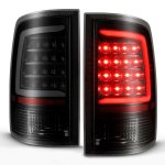 2015 Dodge Ram 3500 Black Smoked LED Tail Lights Tube