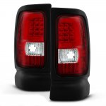 1997 Dodge Ram 2500 Tube LED Tail Lights