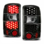 2002 Chevy Tahoe Black LED Tail Lights