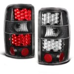 GMC Yukon Denali 2001-2006 Black LED Tail Lights