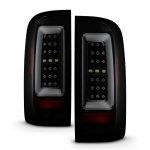 2022 Chevy Colorado Black Smoked LED Tail Lights C-Tube