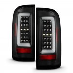 2021 Chevy Colorado Black LED Tail Lights C-Tube