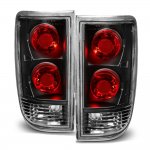 1996 Oldsmobile Bravada Black Custom Tail Lights