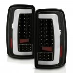 2000 Chevy Tahoe Black Tube LED Tail Lights