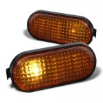 1993 Honda Civic Smoked Amber Signal Lights