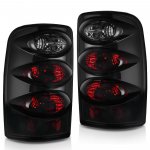 2004 GMC Yukon Black Smoked Altezza Tail Lights