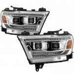 2019 Dodge Ram 1500 Full LED Projector Headlights DRL Dynamic Signal