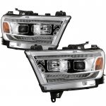 2019 Dodge Ram 1500 Projector Headlights LED DRL Dynamic Signal