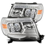 2009 Toyota Tacoma LED Quad Projector Headlights DRL Signal Activation