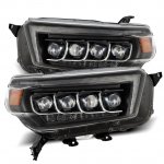 2013 Toyota 4Runner Black LED Quad Projector Headlights DRL Dynamic Signal Activation