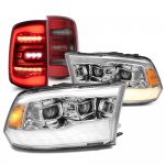 2012 Dodge Ram 3500 New Projector Headlights LED Tail Lights