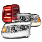 2016 Dodge Ram 3500 New Projector Headlights LED Tail Lights