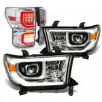 2008 Toyota Tundra Facelift DRL Projector Headlights LED Tail Lights