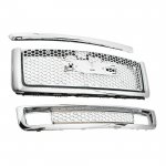 2012 GMC Sierra 1500 Chrome Denali Style Grille Set