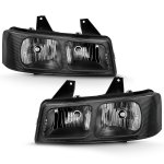 2005 GMC Savana Black Euro Headlights