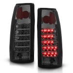 1992 Chevy 3500 Pickup Smoked LED Tail Lights