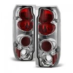 1992 Ford F350 Clear Altezza Tail Lights