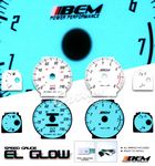 1996 Nissan Maxima Glow Gauge Cluster Face Kit