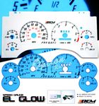 1997 Chevy S10 Glow Gauge Cluster Face Kit