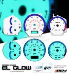 2001 Mazda Protege Glow Gauge Cluster Face Kit