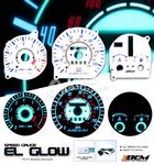 1995 Mazda 626 Reverse Glow Gauge Cluster Face Kit