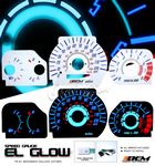 1999 Mitsubshi Galant Glow Gauge Cluster Face Kit