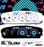 Dodge Neon 1995-1999 Reverse Glow Gauge Cluster Face Kit