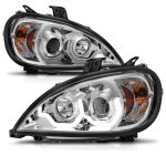 2016 Freightliner Columbia Clear Projector Headlights LED DRL