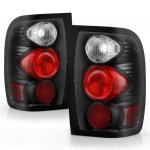 Ford Ranger 2001-2005 Black Altezza Tail Lights