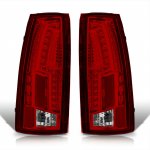 1997 GMC Sierra 3500 LED Tail Lights Red Clear