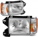 1989 Ford Bronco Euro Headlights