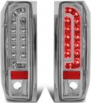 Ford Bronco 1989-1996 Chrome LED Tail Lights