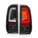 2011 Ford F550 Black Tube LED Tail Lights