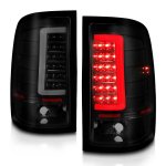 2010 GMC Sierra 2500HD Black Smoked LED Tail Lights Tube