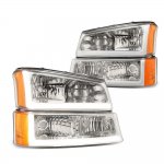 2003 Chevy Silverado 1500HD LED DRL Headlights Bumper Lights