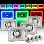 1976 Buick LeSabre Color Halo LED Headlights Kit Remote