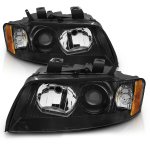 2004 Audi A4 Black Projector Headlights