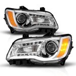 2014 Chrysler 300 LED DRL Projector Headlights