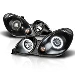 Lexus GS300 1998-2005 Black Halo Projector Headlights