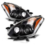 2013 Nissan Altima Coupe Projector Headlights Black
